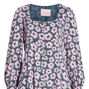 NWOT Floral Long-Sleeved Kate Spade Dress